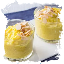 Dessert con Zafferano